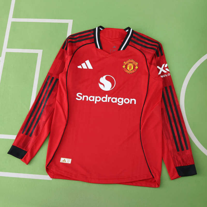 Home 25/26 Men's Long Sleeve Player Jersey