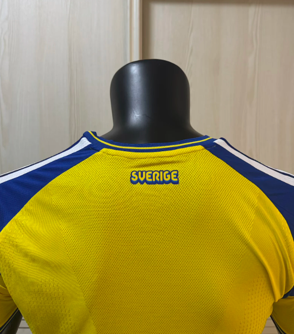 Sweden World Cup 2026 Jersey - Player Version