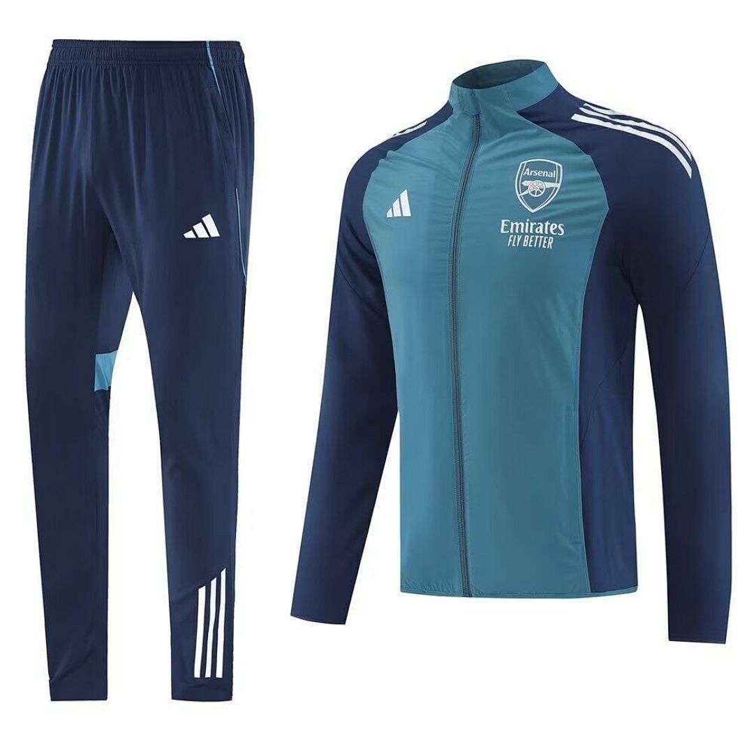 Arsenal Windbreaker Tracksuit Dark Blue 2025/26