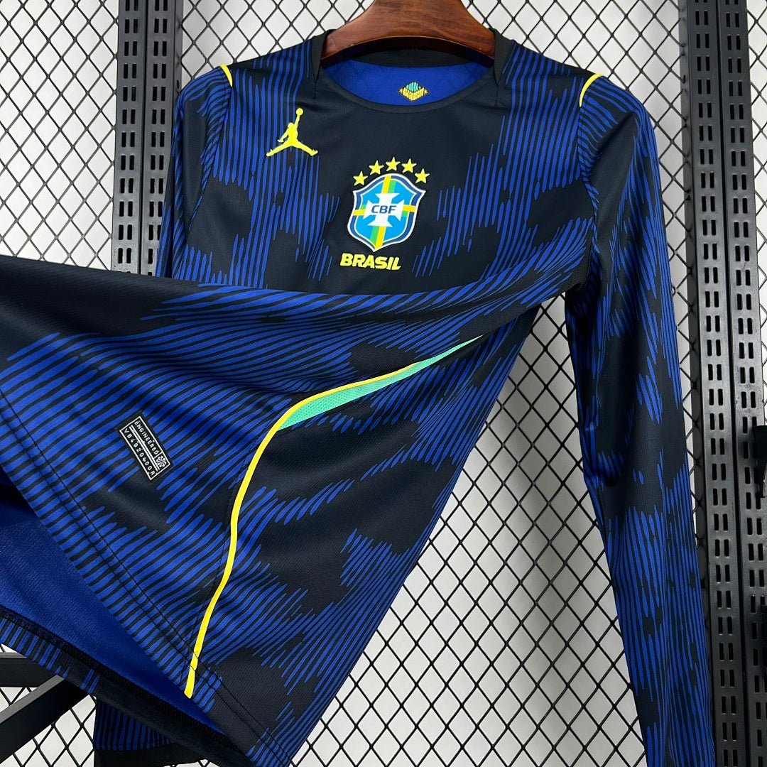 Brazil World Cup 2026 Away Jersey - Long Sleeve