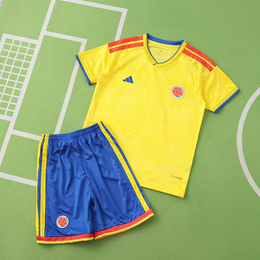 Kit Kids Colombia World Cup 2026 Jersey