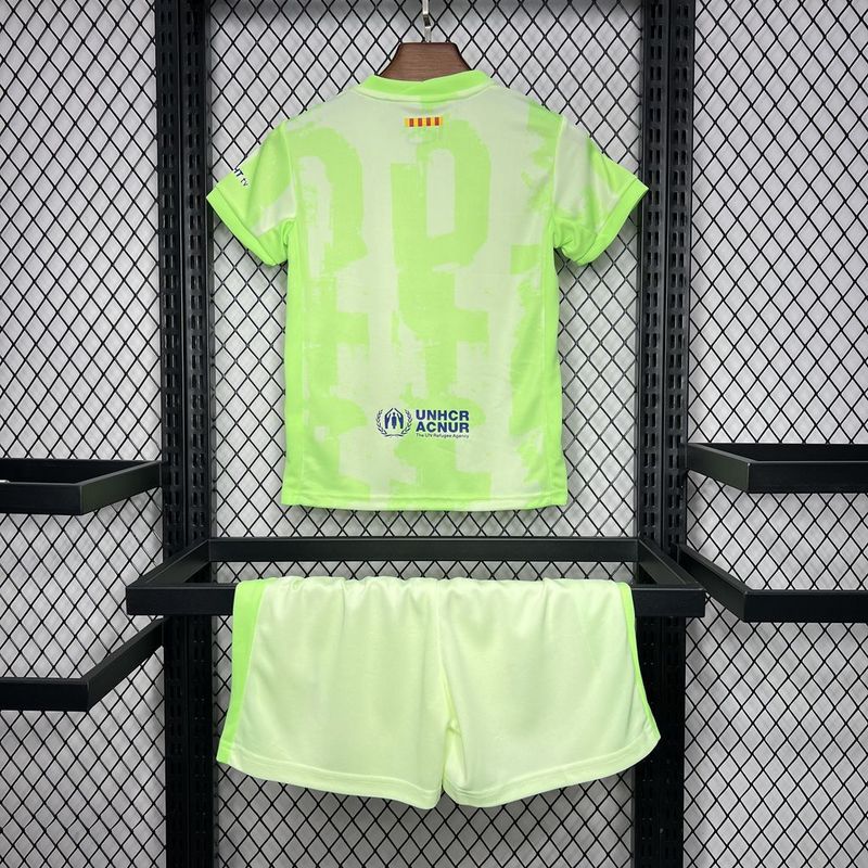 Kids Barcelona Third Kit 24/25