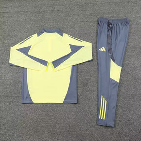 Ajax 24/25 Half-Zip Tracksuit Yellow