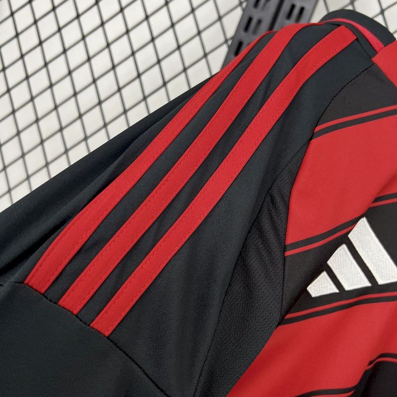 Camisa Flamengo Home Manga Longa 2025/26