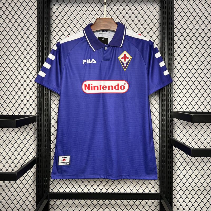 Fiorentina Retro Jersey Home 1998/99