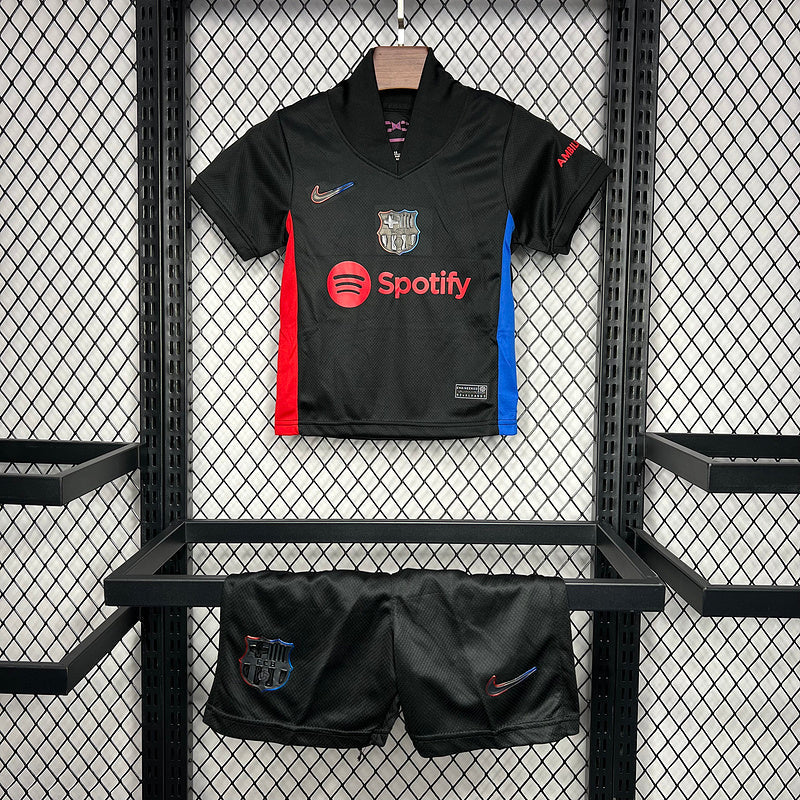 Kids Barcelona Away Kit 24/25