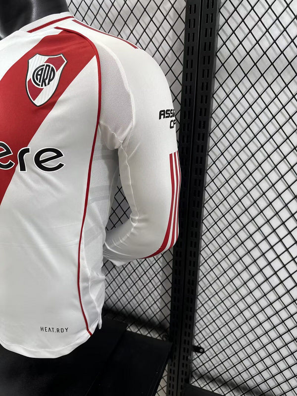 River Plater Home Player Jersey 24/25 - Long Sleeve