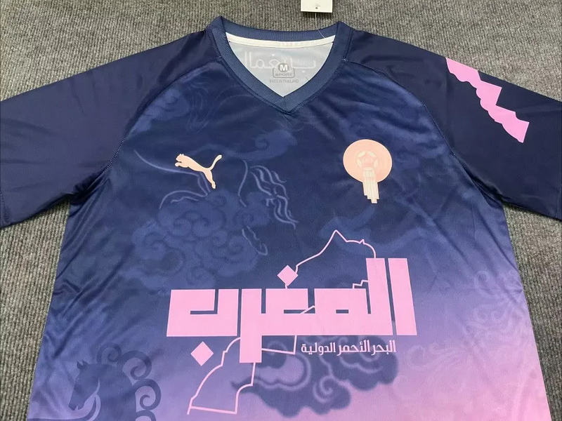 Morocco Pink Blue Jersey 25/26