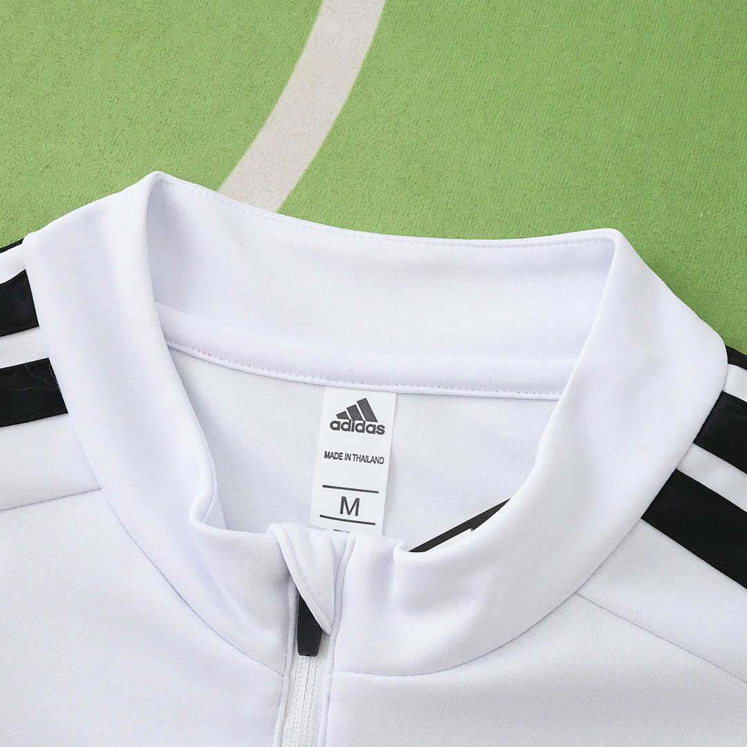 Germany World Cup 2026 Half-Zip Training Suit Set White