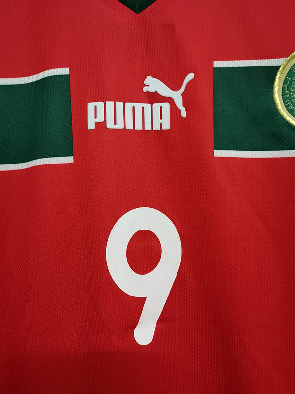 Morocco Away Red Retro Jersey 1998