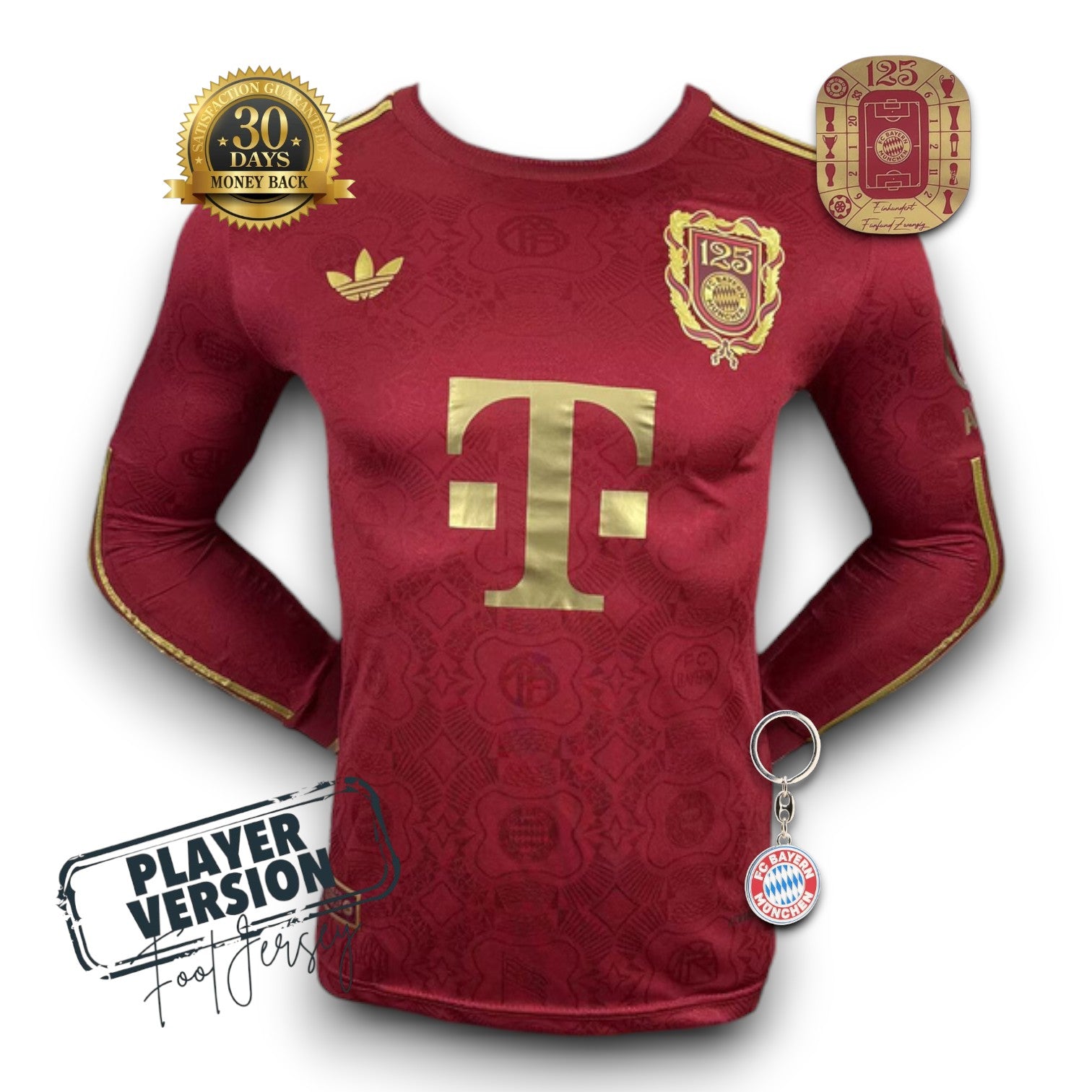 Bayern Munich Player 125th Anniversary - Long Sleeve