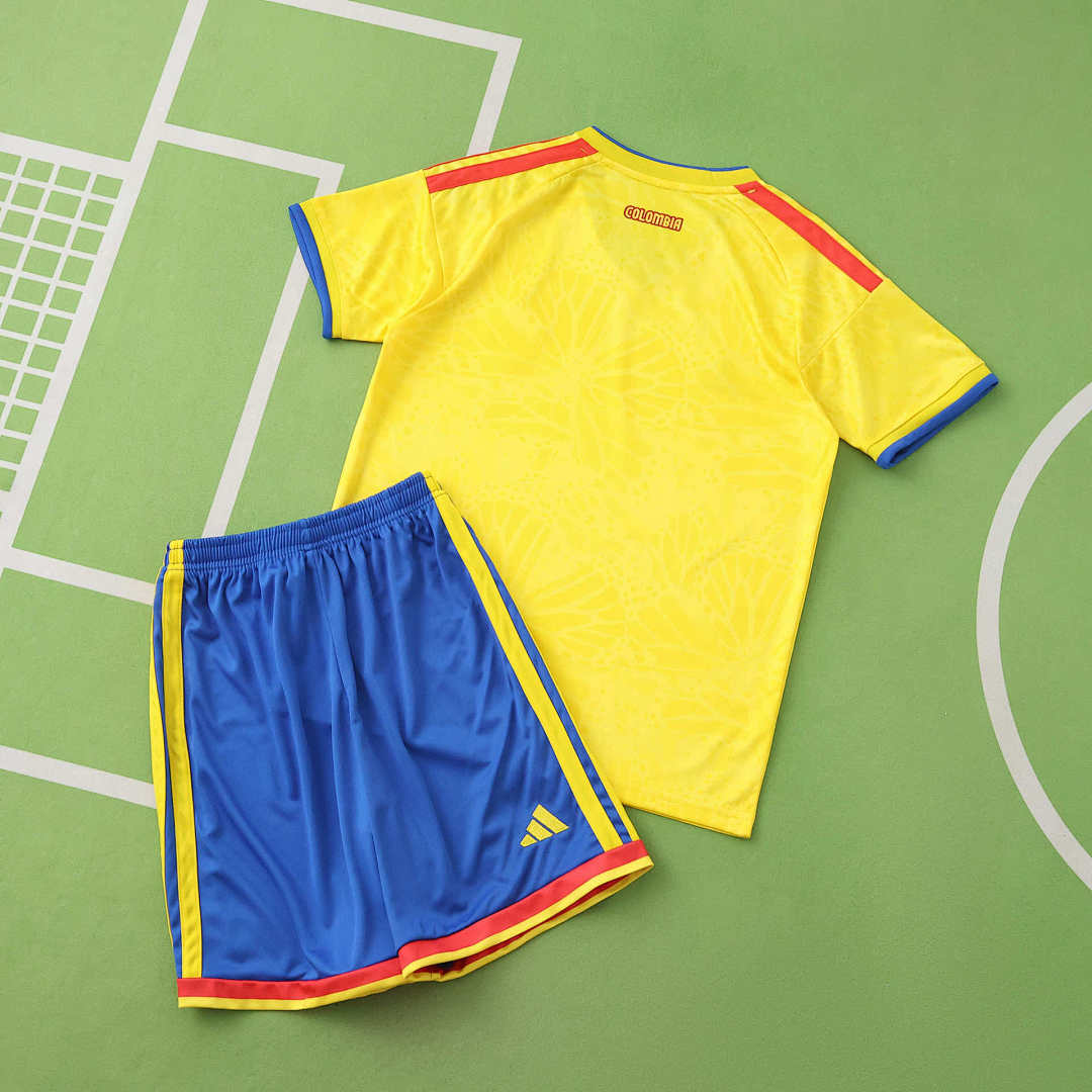 Kit Kids Colombia World Cup 2026 Jersey