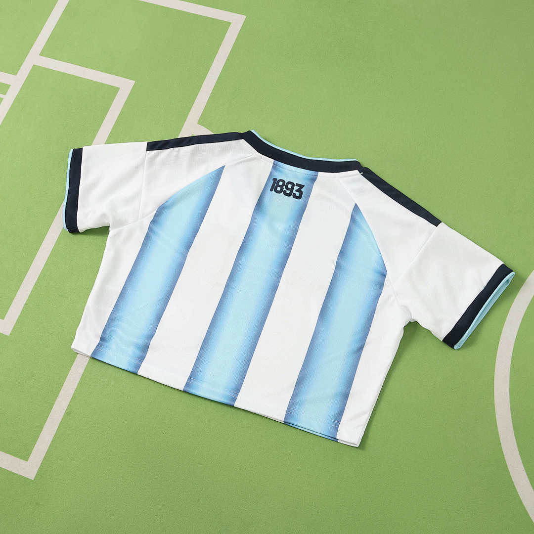 Argentina World Cup 2026 Cropped - Women's