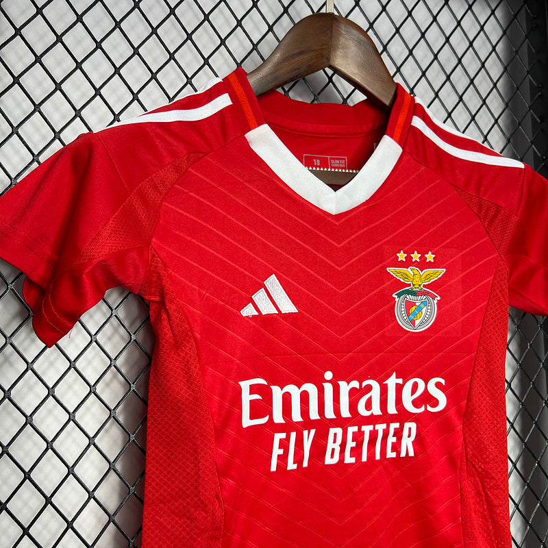 Kids Benfica Home Kit 24/25