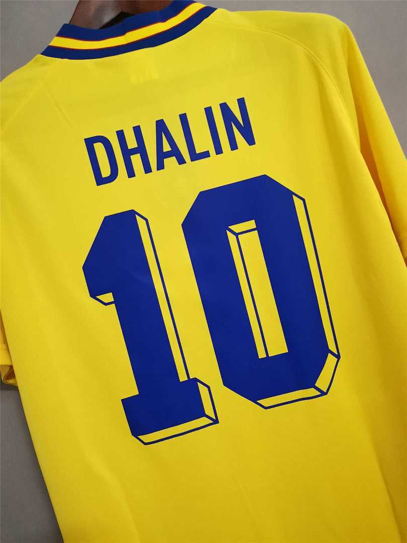 Sweden 1994 Home Yellow