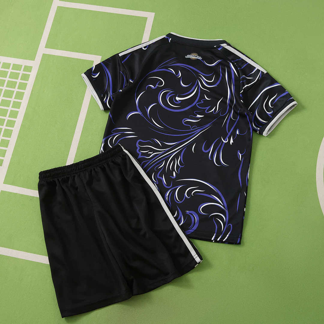 Kit Kids Argentina World Cup 2026 Away Jersey
