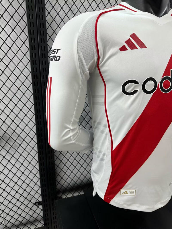 River Plater Home Player Jersey 24/25 - Long Sleeve