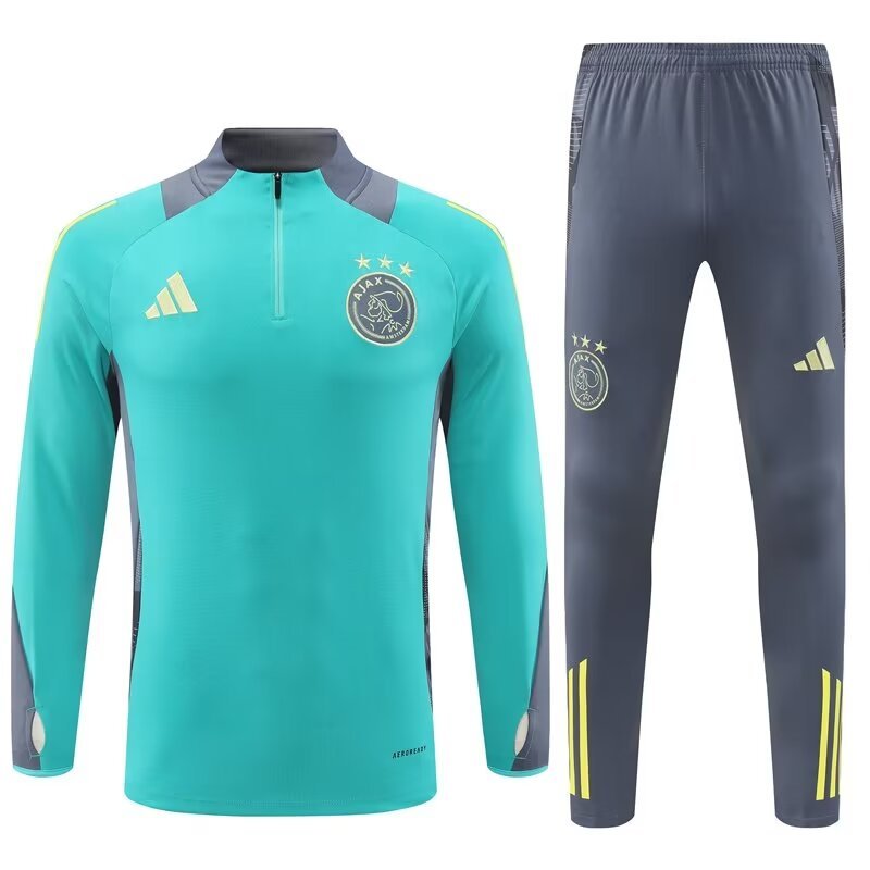 Ajax 24/25 Half-Zip Tracksuit Green