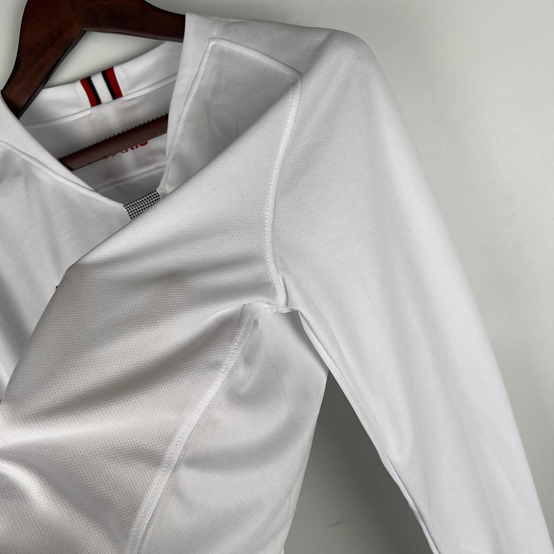 Paris Saint-Germain (PSG) 18/19 White Jersey Long Sleeve - Retro Version