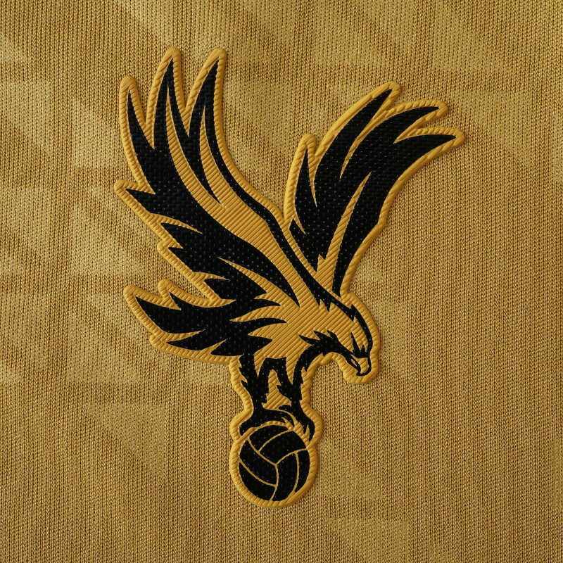 Crystal Palace Away Eagle Gold Jersey 2025/26