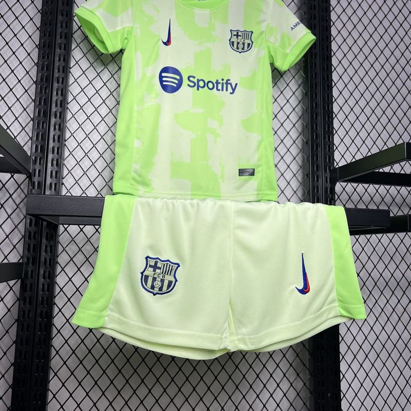 Kids Barcelona Third Kit 24/25