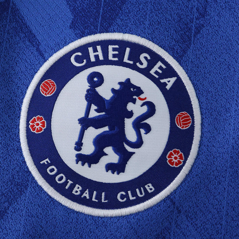 Chelsea Home Jersey 25/26 with World Champions - Patch