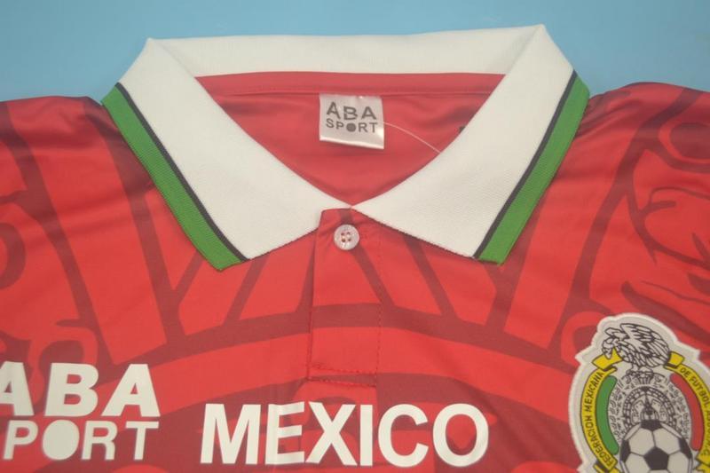 Mexico Retro Jersey 1998 Red