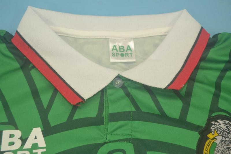 Mexico Retro Jersey 1998 Home - Long Sleeve