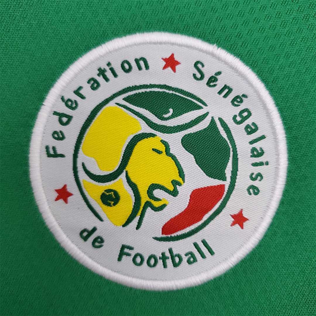 Senegal Retro Jersey Green 2002