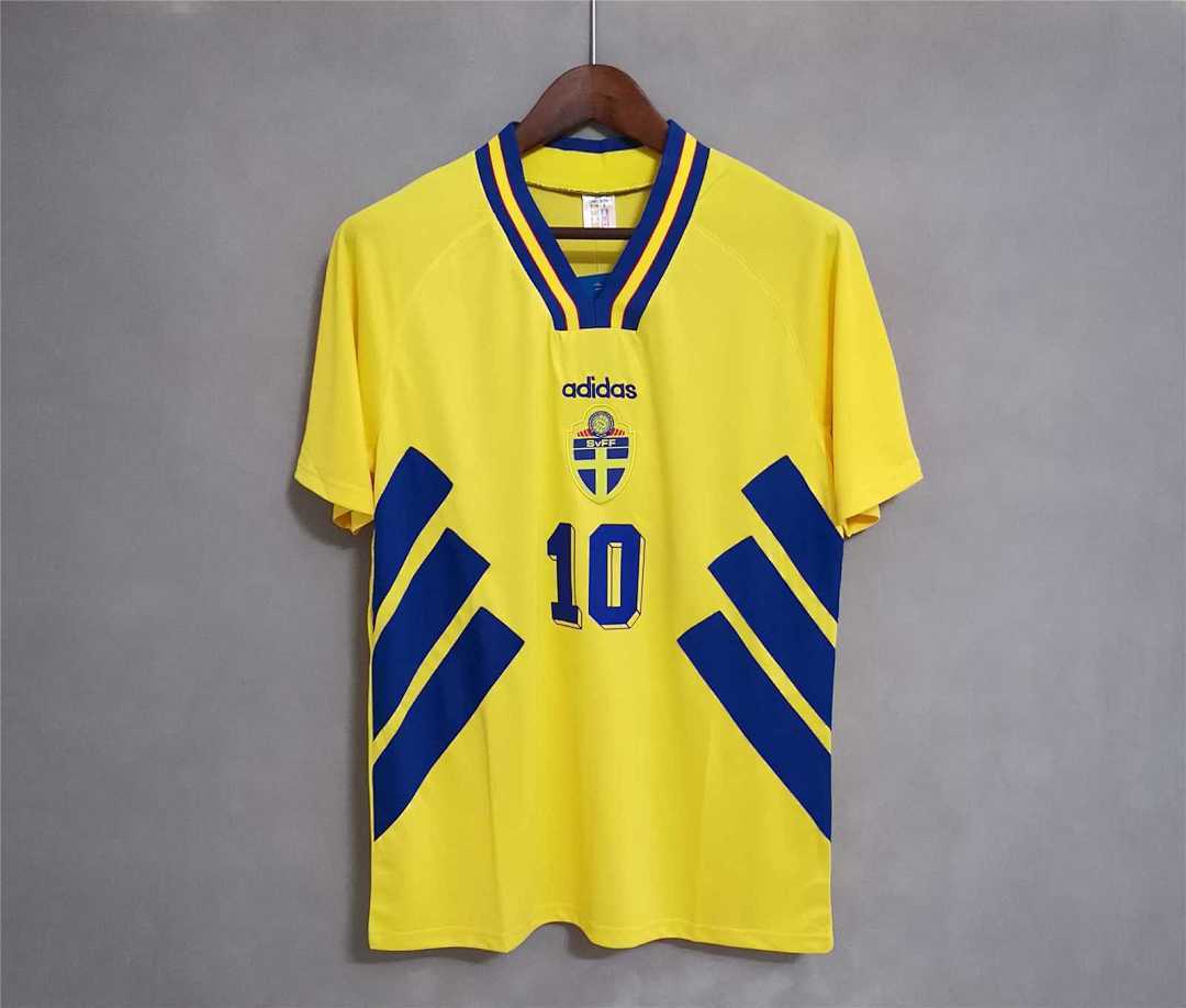 Sweden 1994 Home Yellow