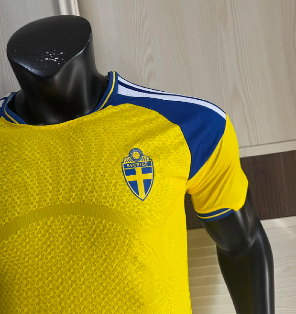 Sweden World Cup 2026 Jersey - Player Version