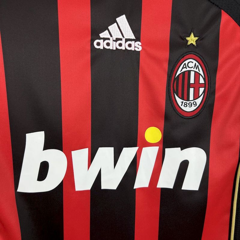 AC Milan Retro Home Jersey 2006/2007 - Long Sleeve