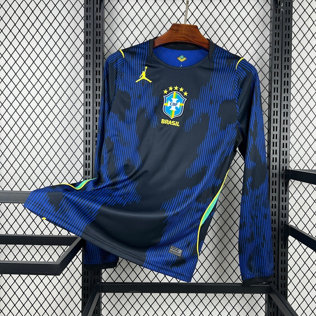 Brazil World Cup 2026 Away Jersey - Long Sleeve