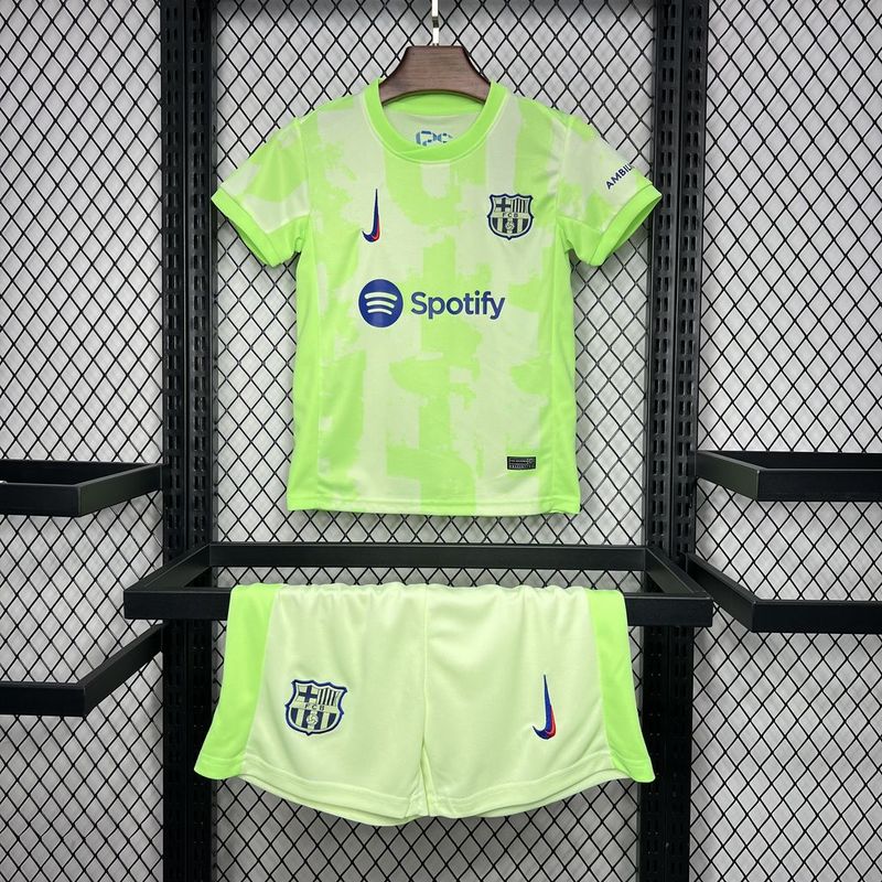 Kids Barcelona Third Kit 24/25