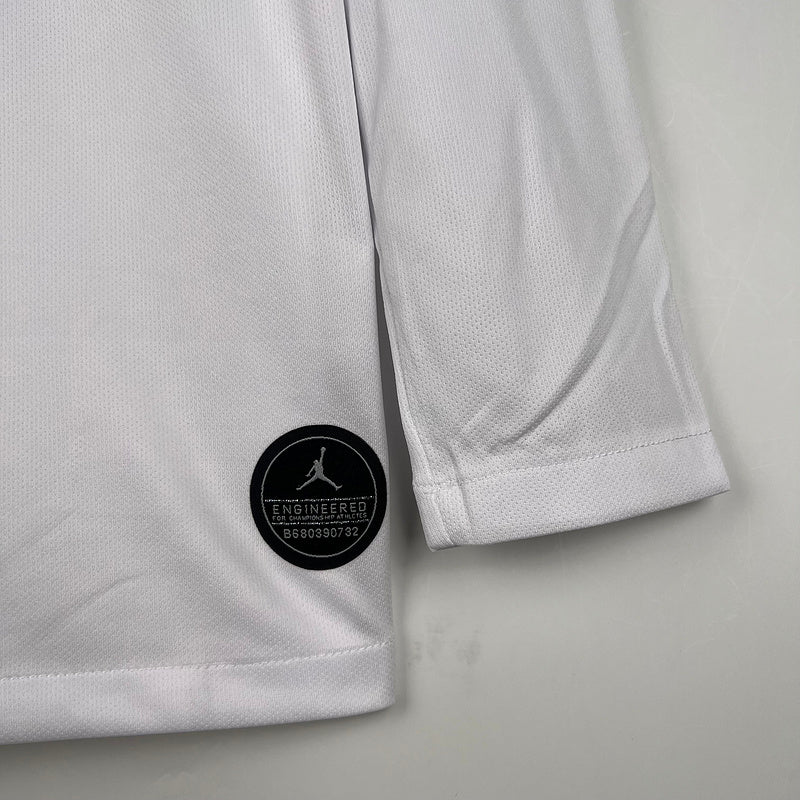 Paris Saint-Germain (PSG) 18/19 White Jersey Long Sleeve - Retro Version