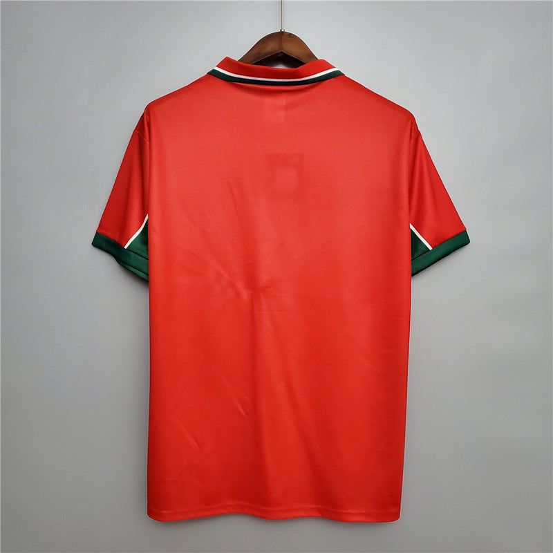 Morocco Away Red Retro Jersey 1998