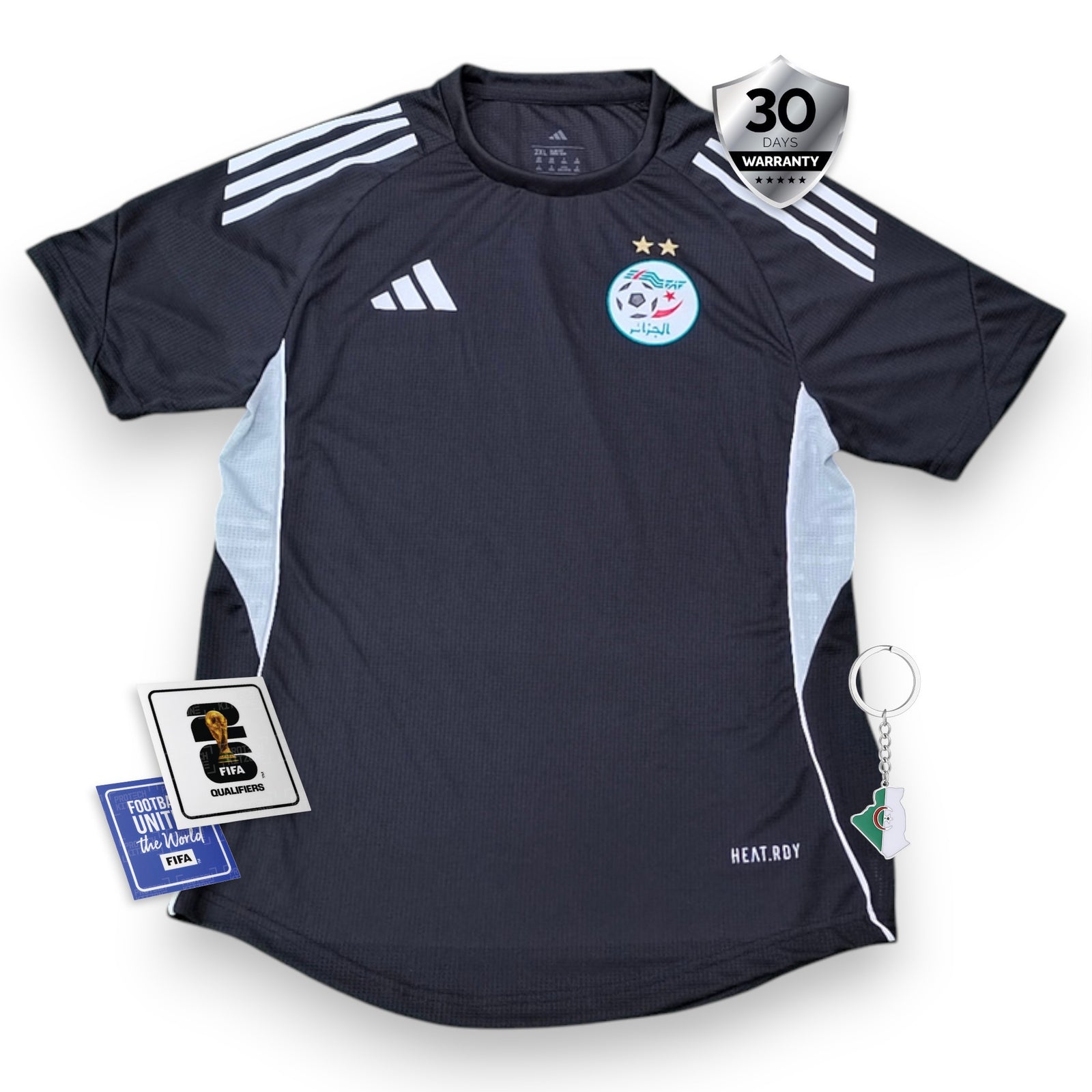 Algeria Player Black Jersey 25/26