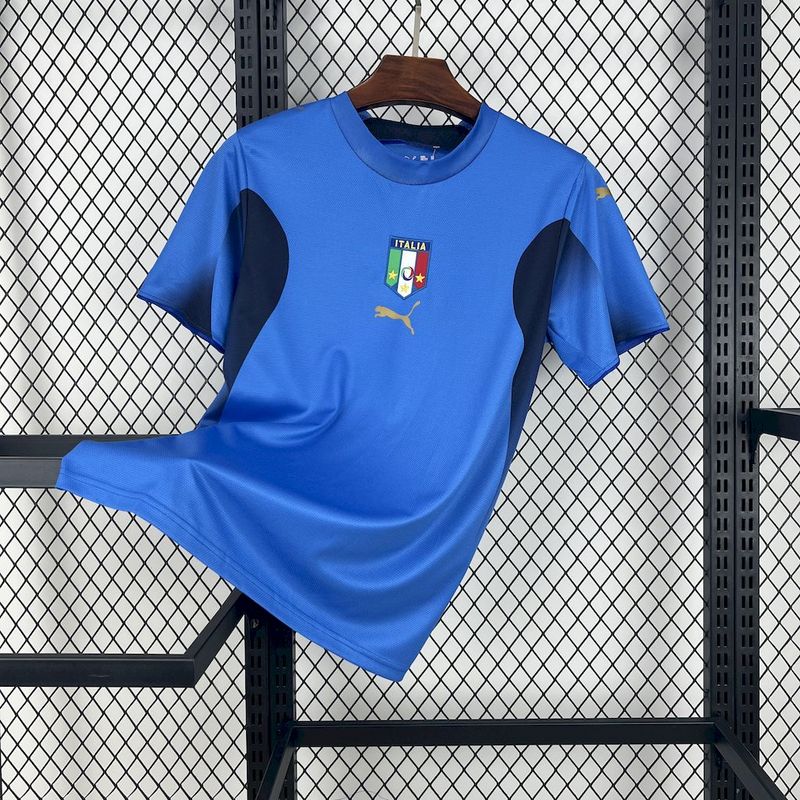 Italy Retro Home Jersey 2006