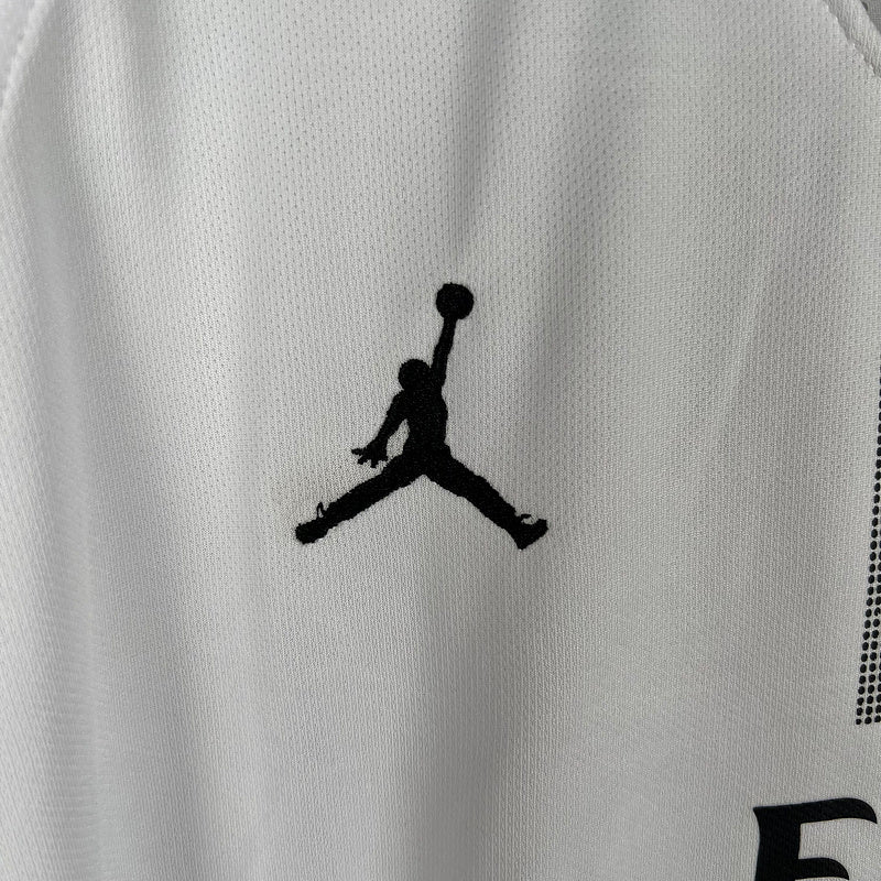 Paris Saint-Germain (PSG) 18/19 White Jersey Long Sleeve - Retro Version