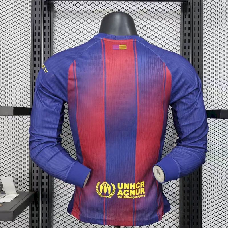 Home 25/26 Men's Long Sleeve Player Jersey