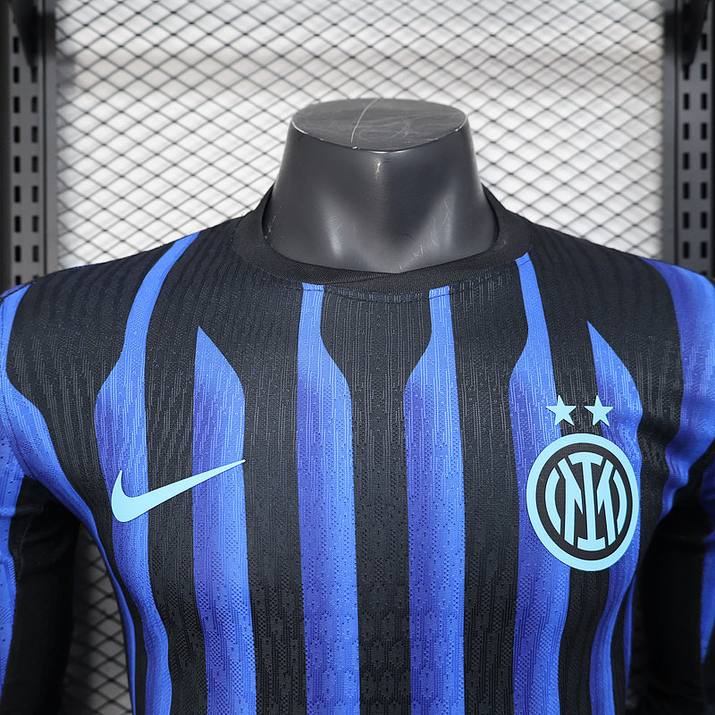 Inter Milan Home 25/26 Player Jersey - Long Sleeve