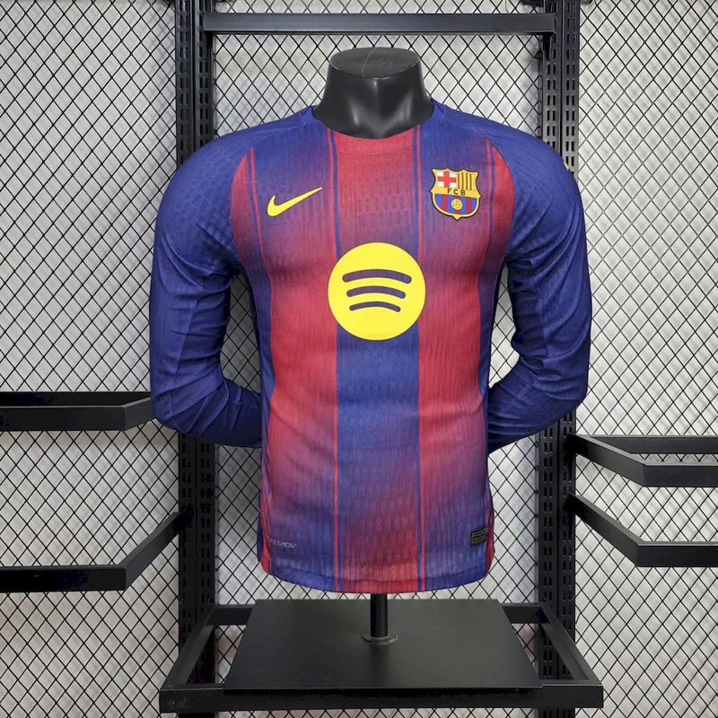 Home 25/26 Men's Long Sleeve Player Jersey
