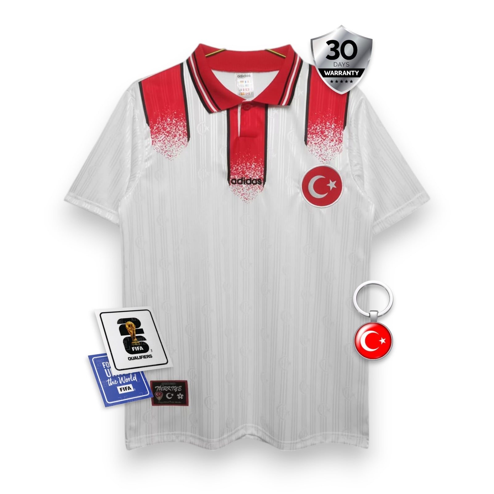 Türkiye 1990 Away Jersey - Retro Version