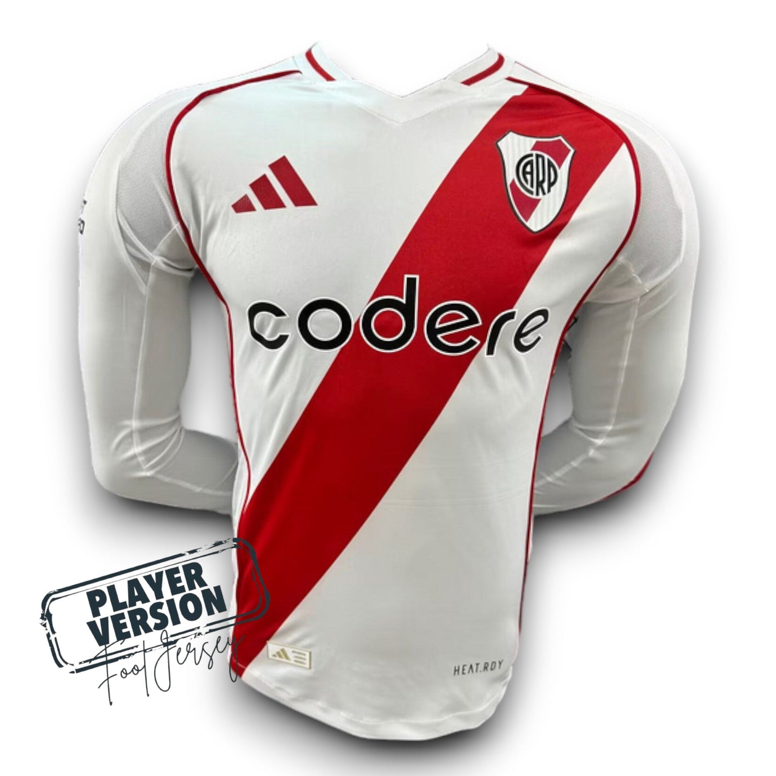 River Plater Home Player Jersey 24/25 - Long Sleeve