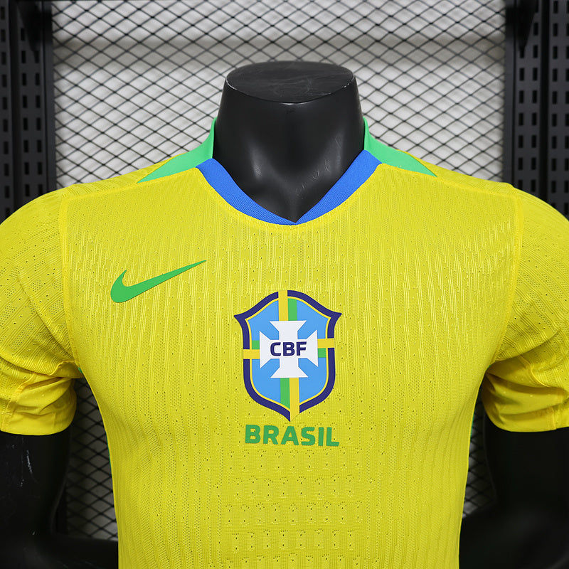 Brazil Player Home Jersey 2025