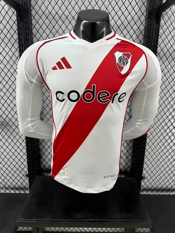 River Plater Home Player Jersey 24/25 - Long Sleeve