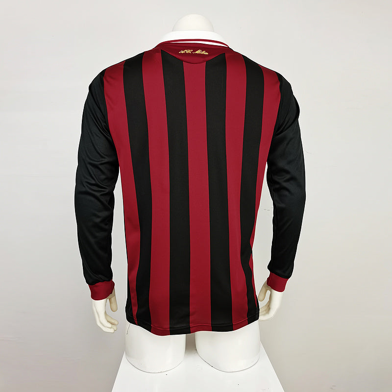 AC Milan Retro Home Jersey 2009/2010 - Long Sleeve