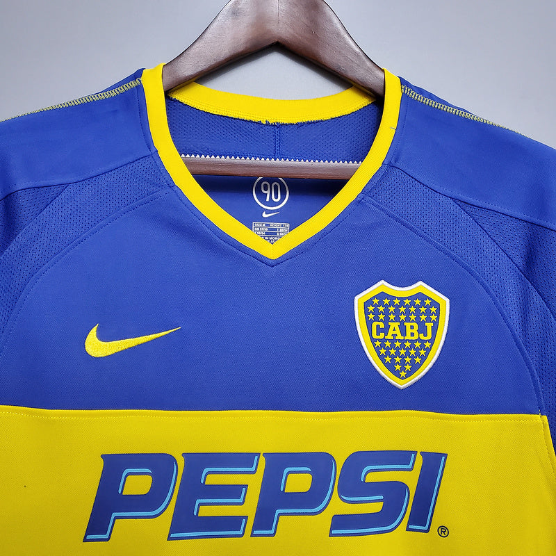 Boca Juniors 03/04 Home Jersey - Retro Version