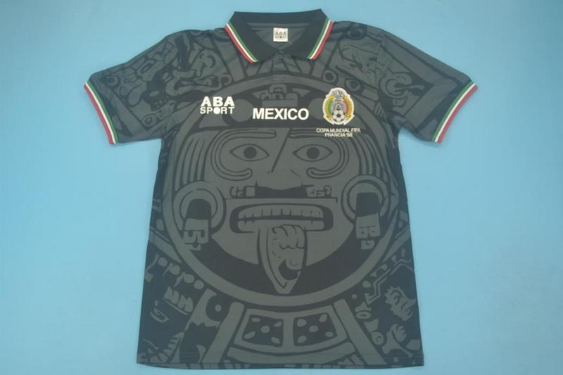 Mexico Retro Jersey 1998 Black