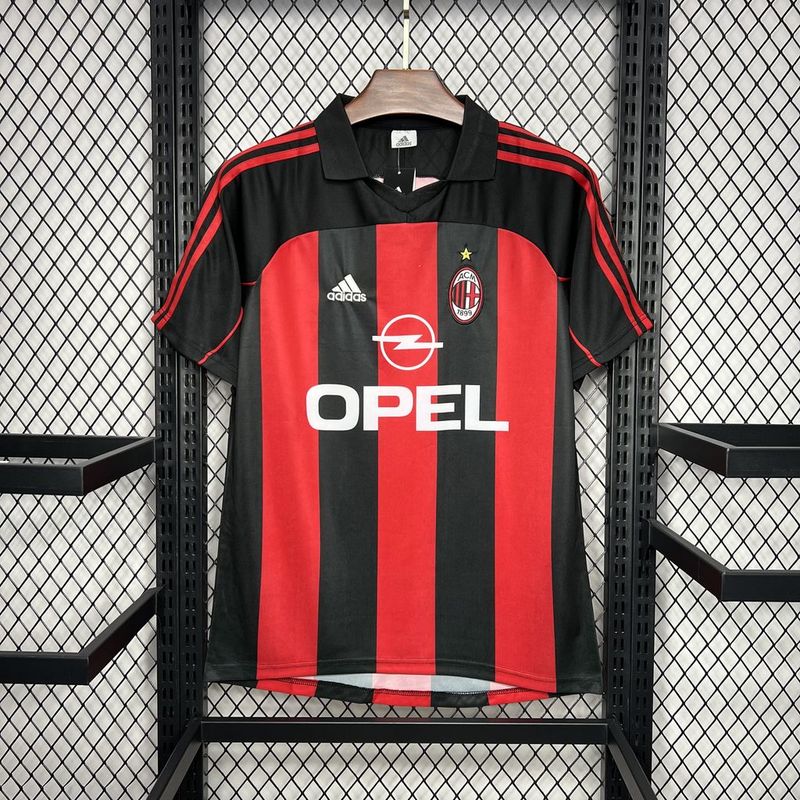 AC Milan Retro Home Jersey 2000/2002